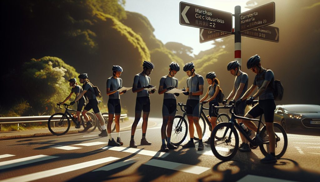 Marchas cicloturistas carretera normativa: Permisos necesarios