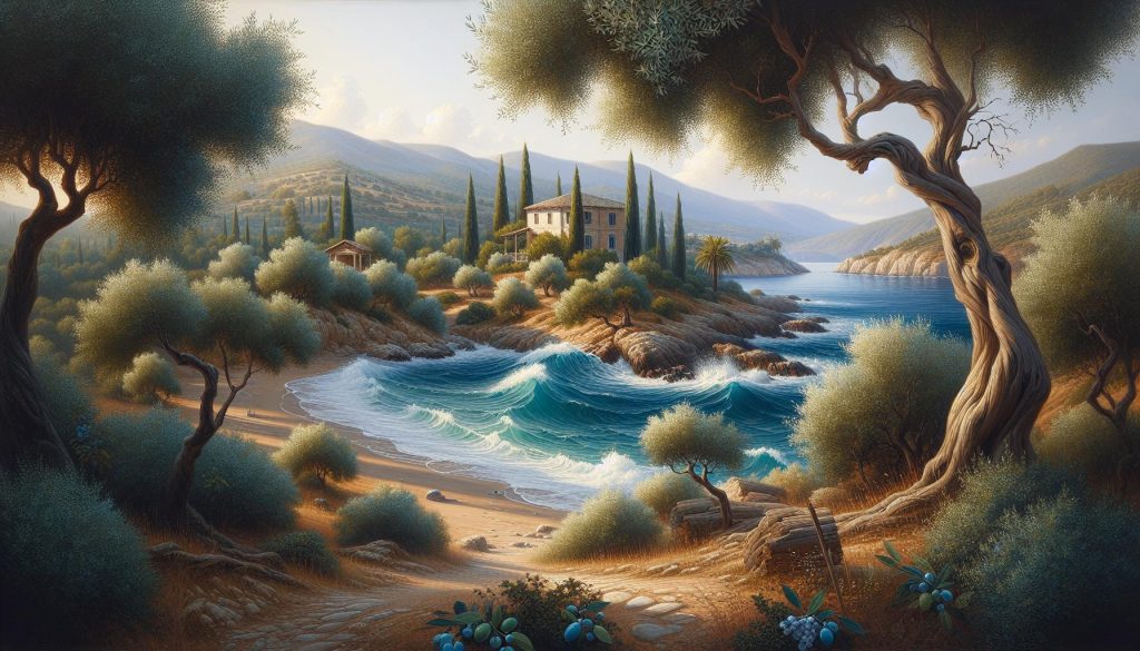 Óleos de Paisajes Mediterráneos﻿: Propiedad y Dominio Público