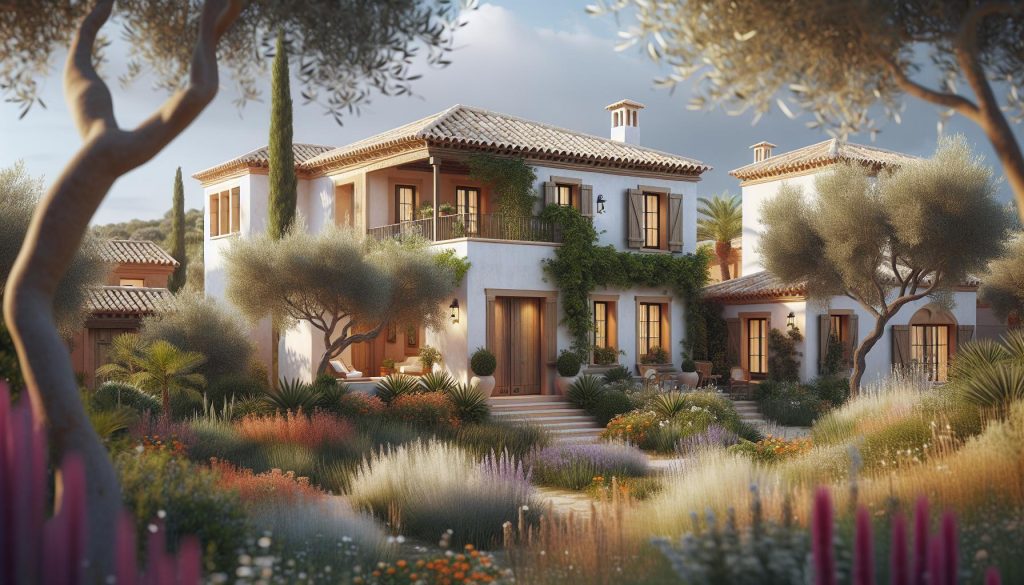 Casas en el paisaje mediterráneo: Arquitectura y Estilo﻿
