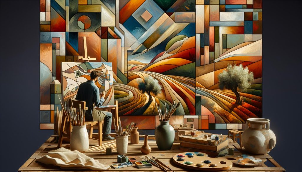 Cuadro paisaje mediterráneo de Picasso: Análisis Completo﻿