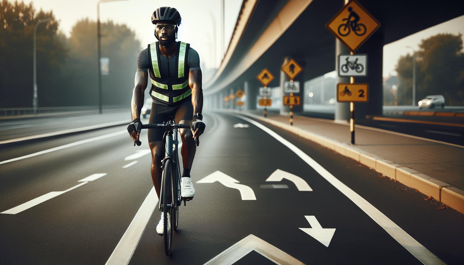 Obligaciones legales para ciclistas en carretera
