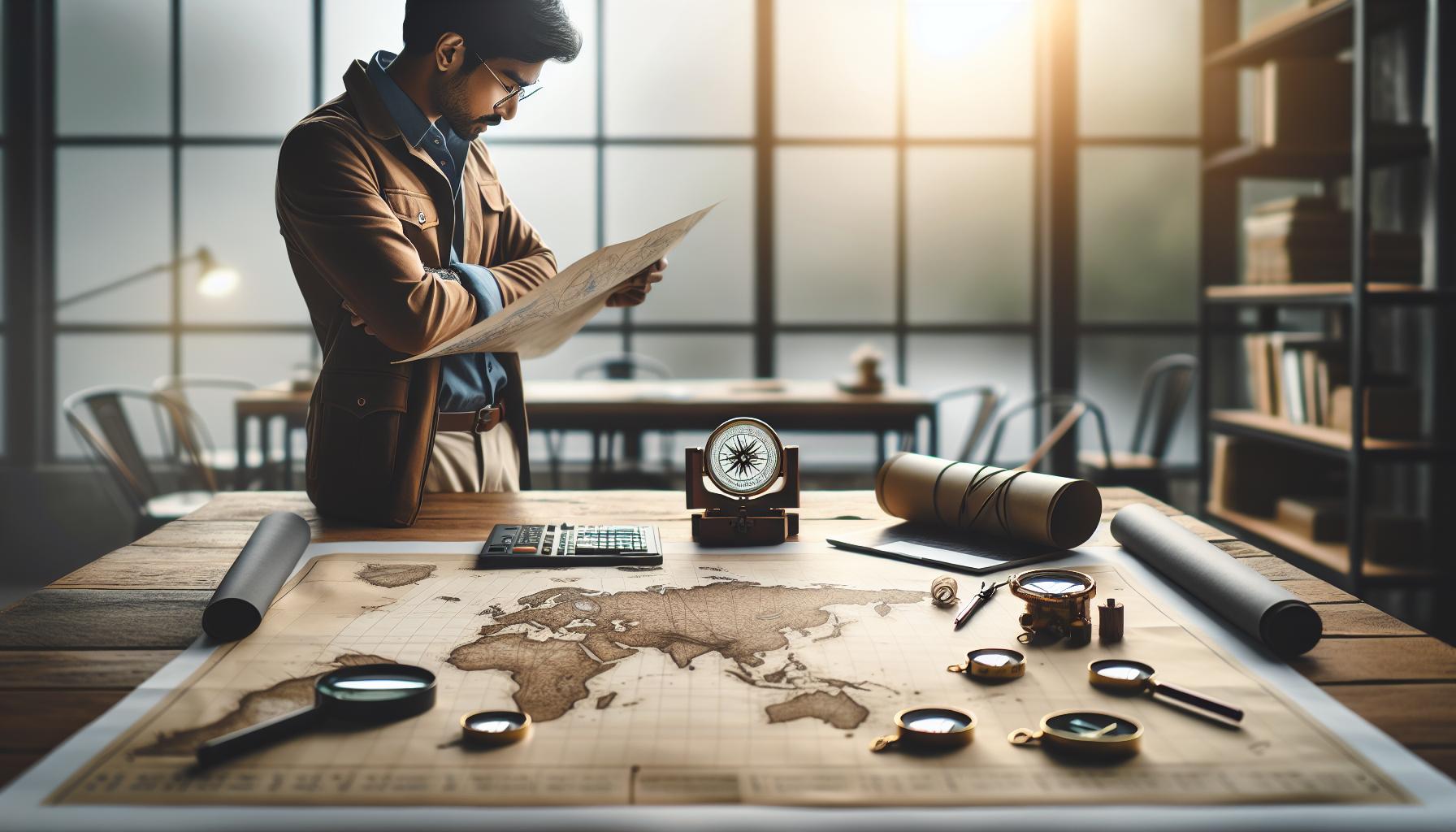 Componentes Clave de un Mapa Hidrográfico