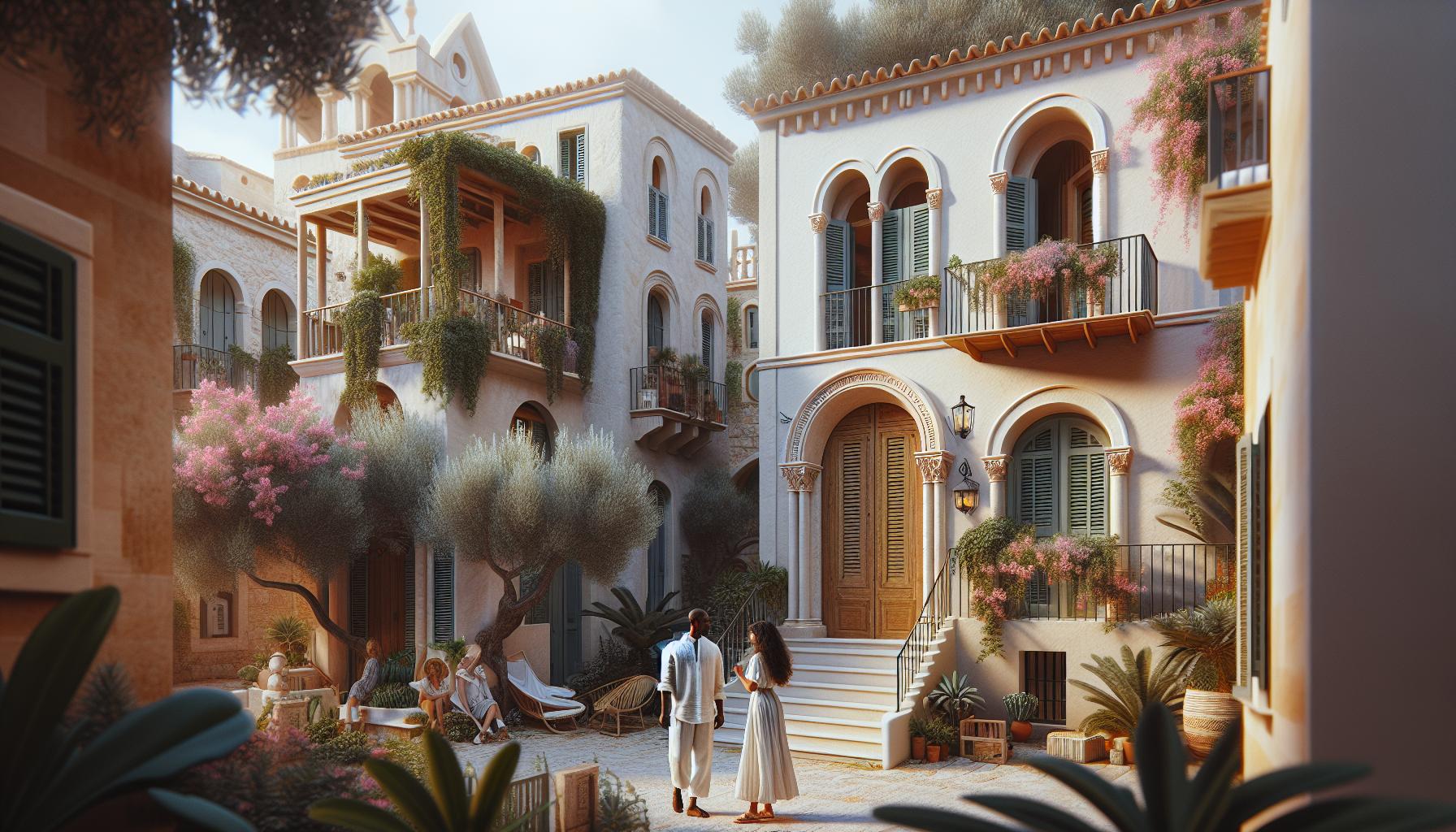 Influencia del clima mediterráneo en la arquitectura urbana