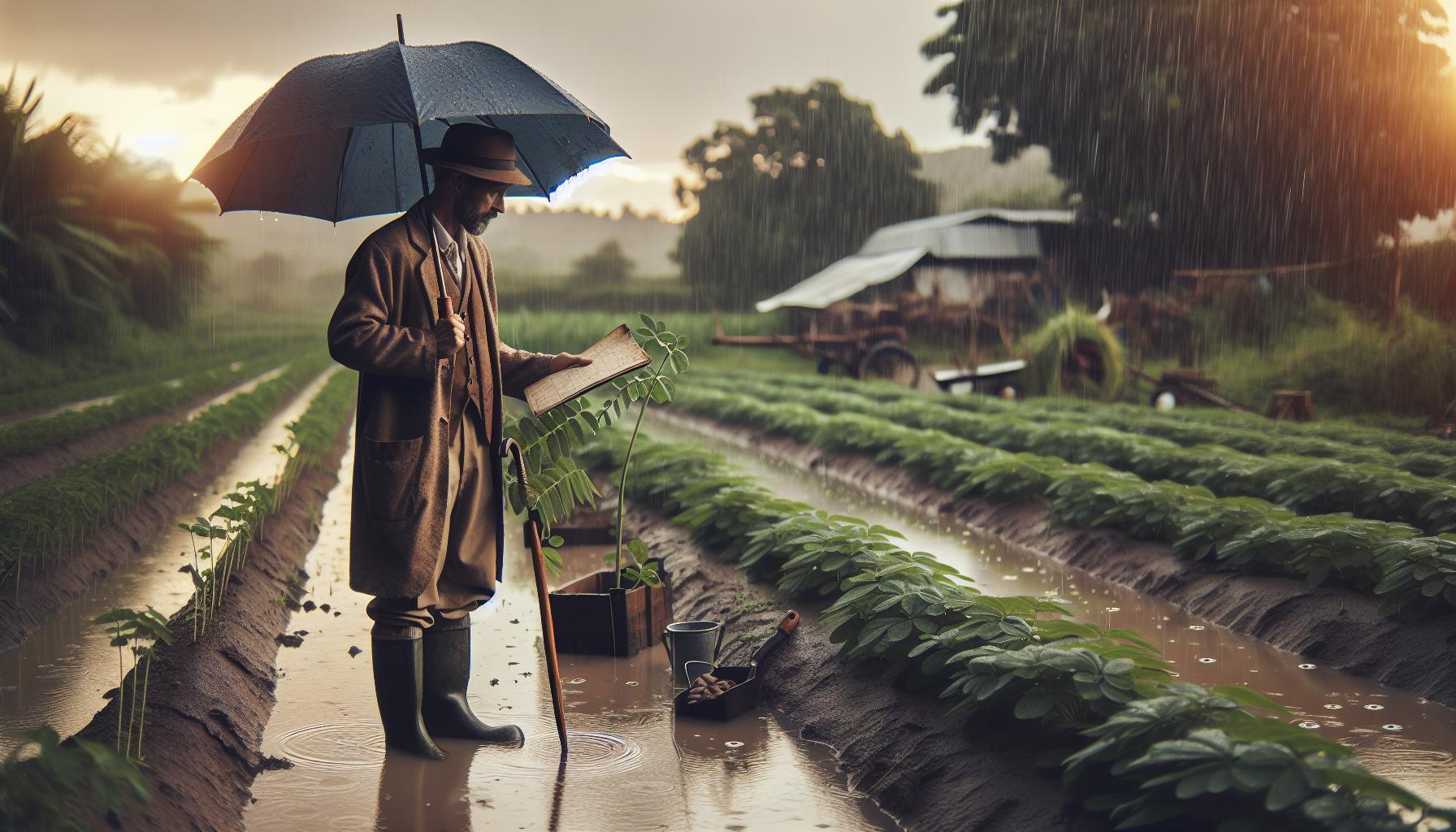 Impacto de las precipitaciones en la agricultura