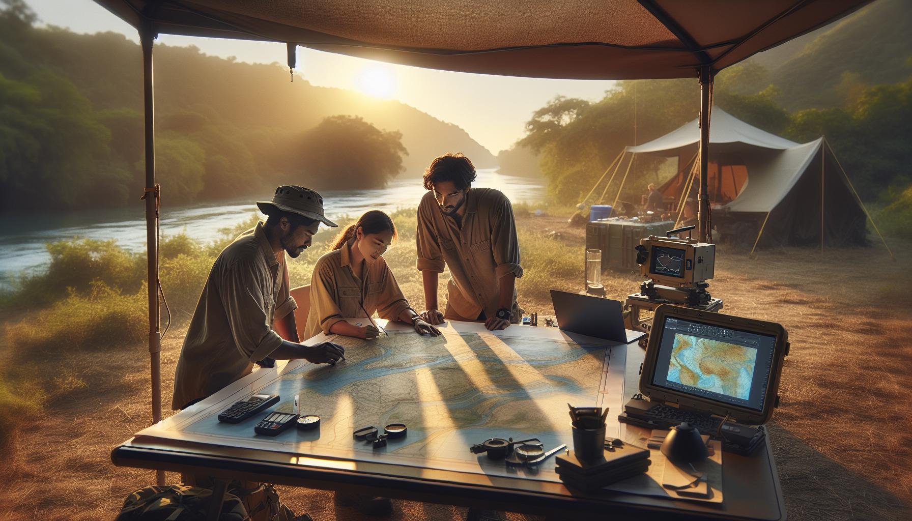 Técnicas de Elaboración de Mapas Hidrográficos