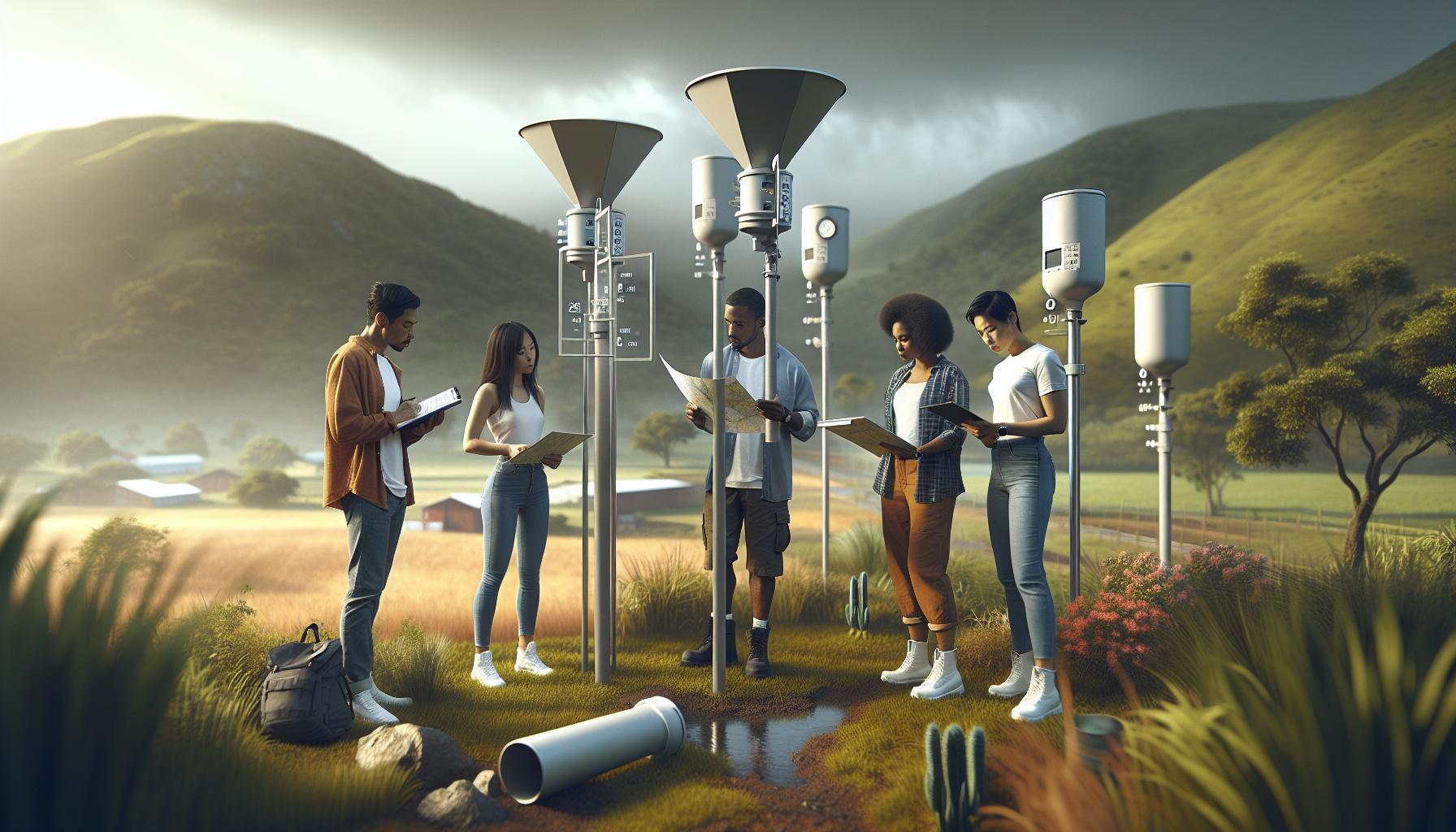 Ubicación y Distribución de los Pluviómetros