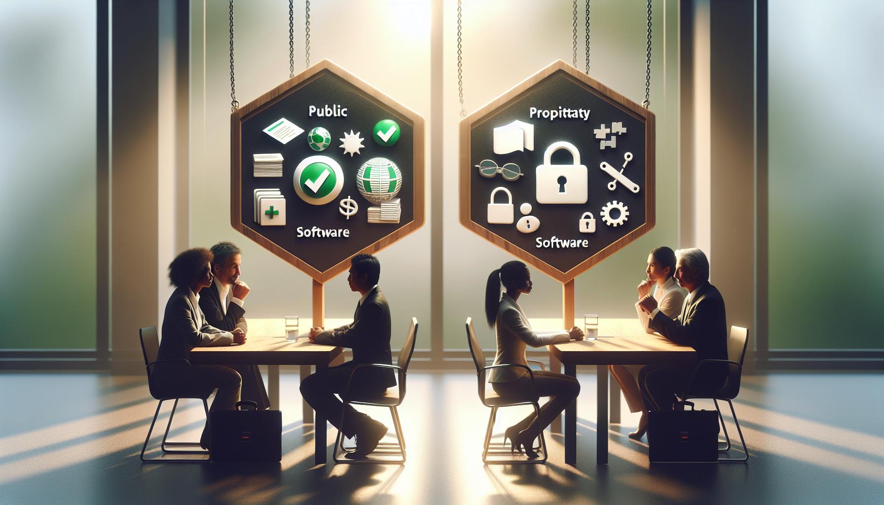 Comparación de Software de Dominio Público y Software Privativo