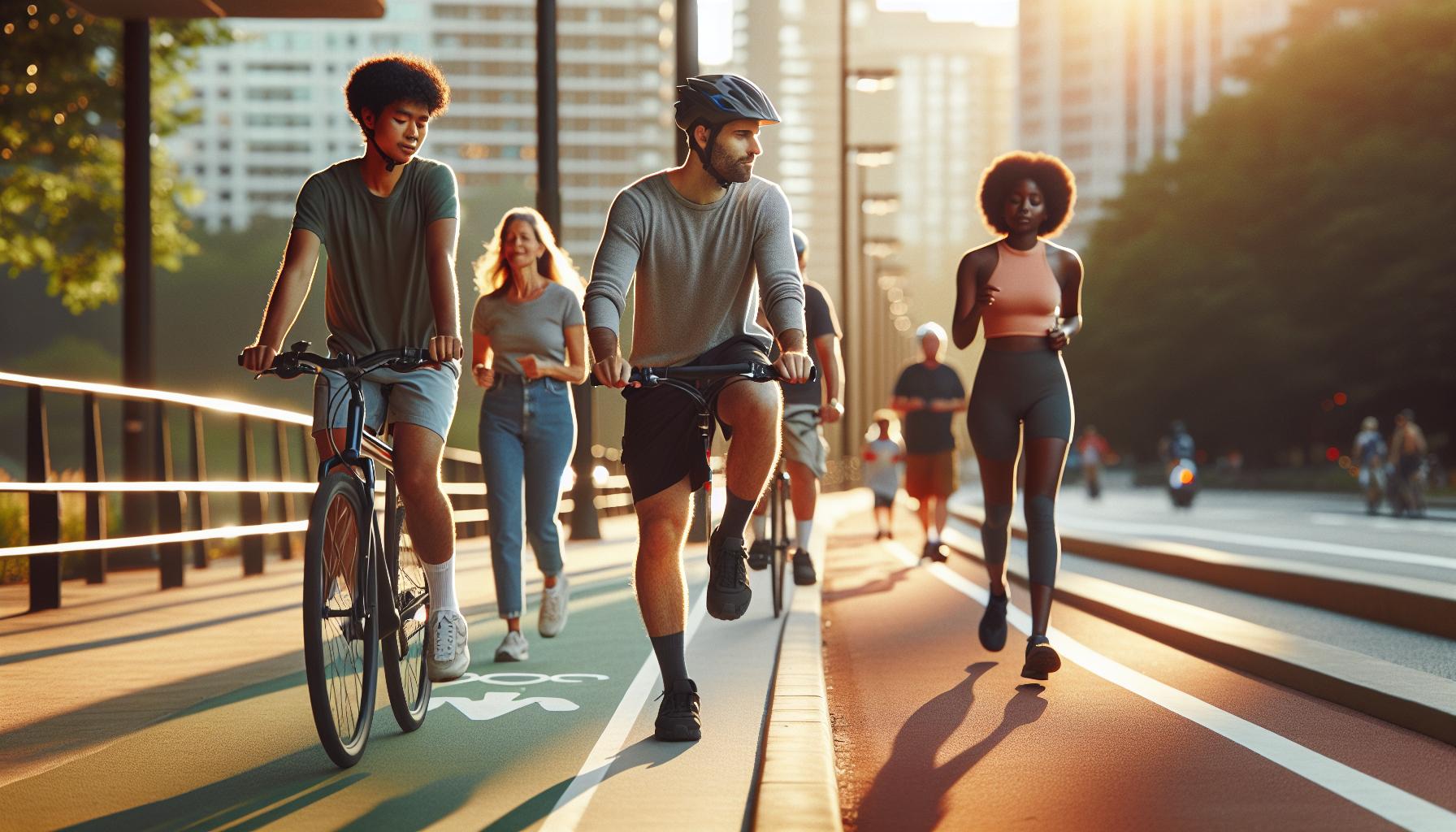 Normas de circulación en vías compartidas