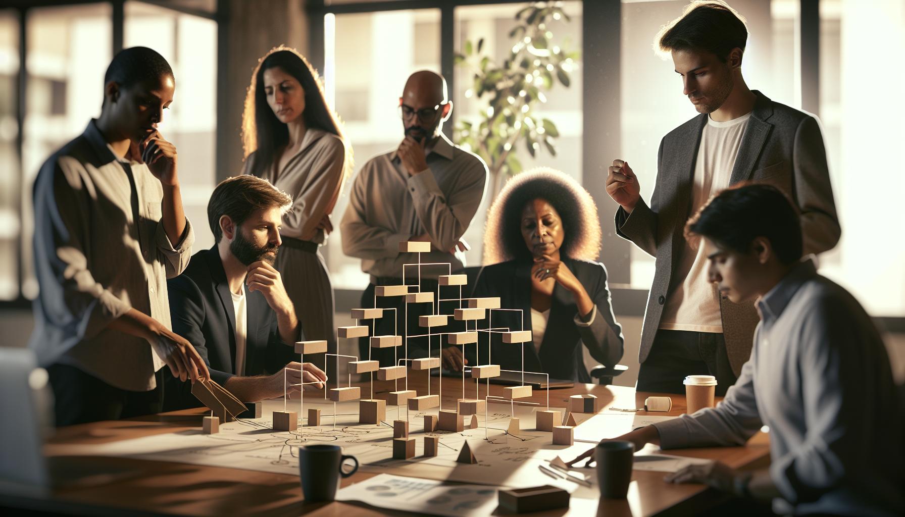 Estructura Jerárquica: Organigrama Desglosado