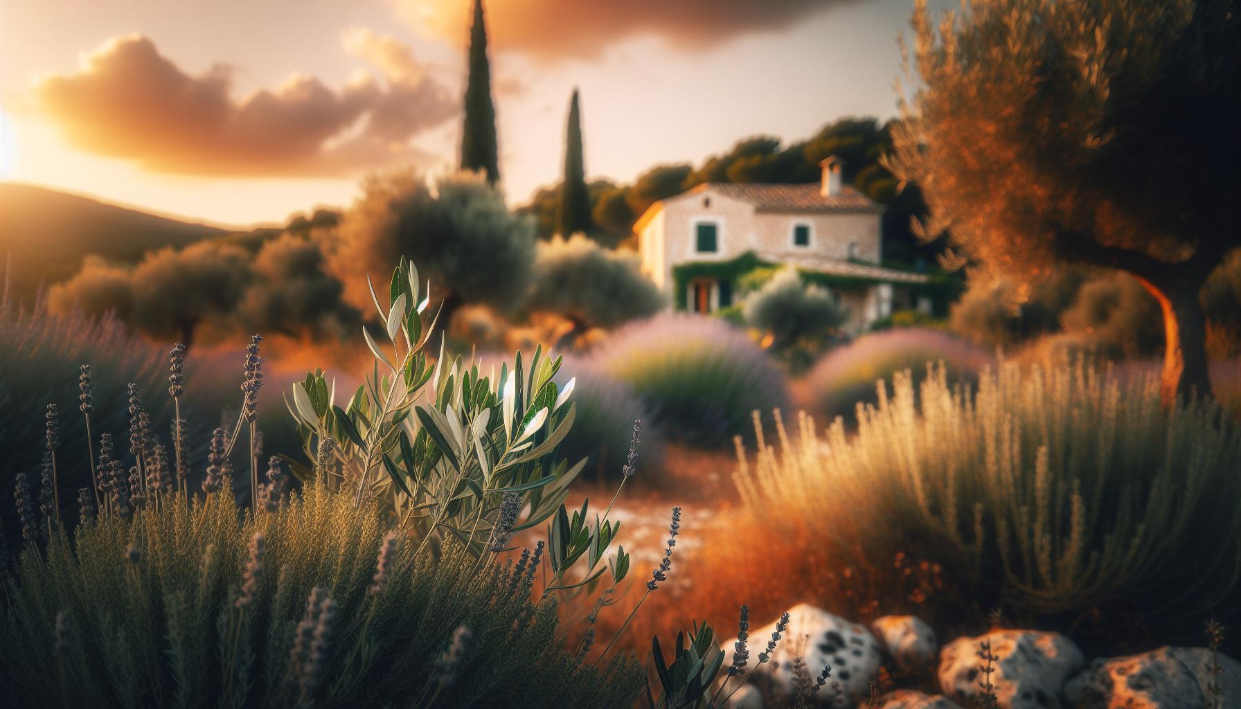 Características del paisaje mediterráneo