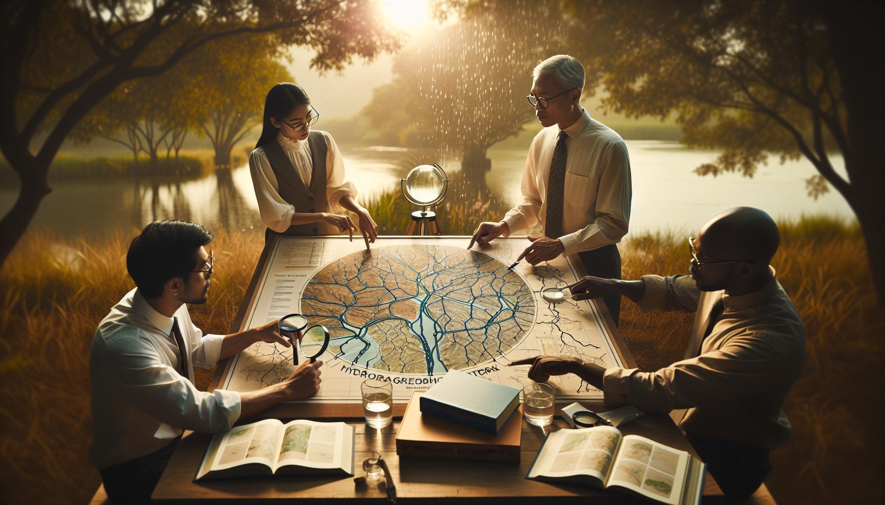 Definición de Red Hidrográfica en Geografía