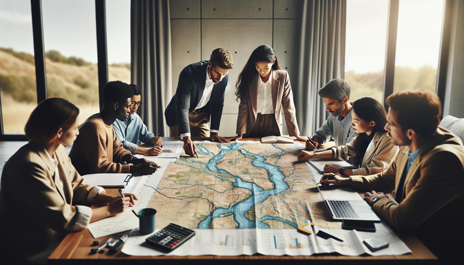 Importancia de los mapas hidrográficos en la planificación territorial