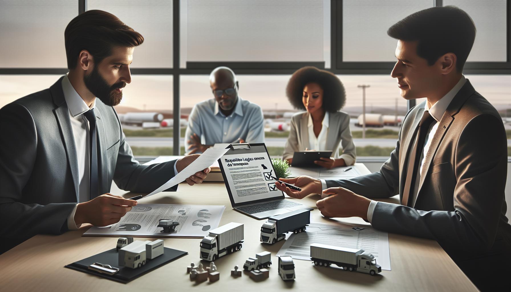 Requisitos legales esenciales para empresas de transporte