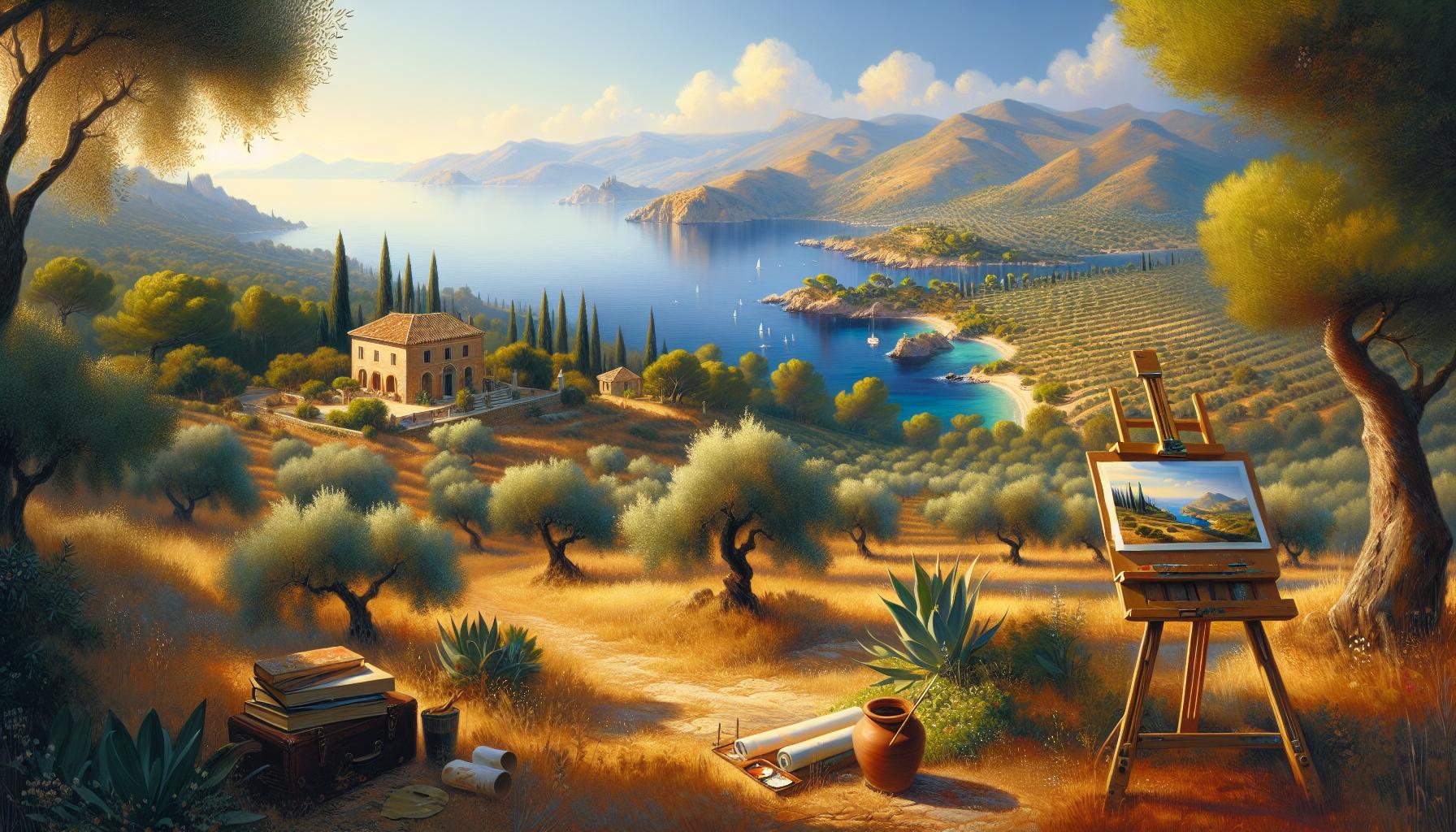 Pinturas de Paisajes Mediterráneos: ¿Dominio Público o No? 1 Pinturas de paisajes mediterráneos: Definición y características legales