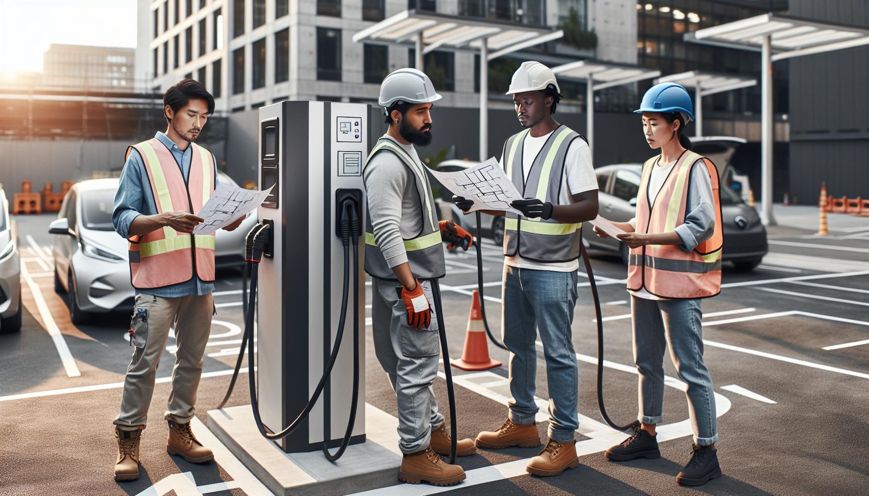 Requisitos técnicos para la instalación de aparcamientos de batería