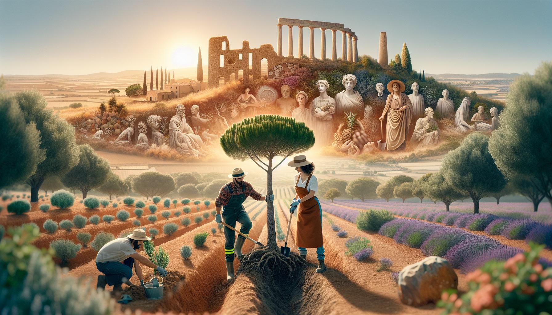 La Evolución del Paisajismo Mediterráneo