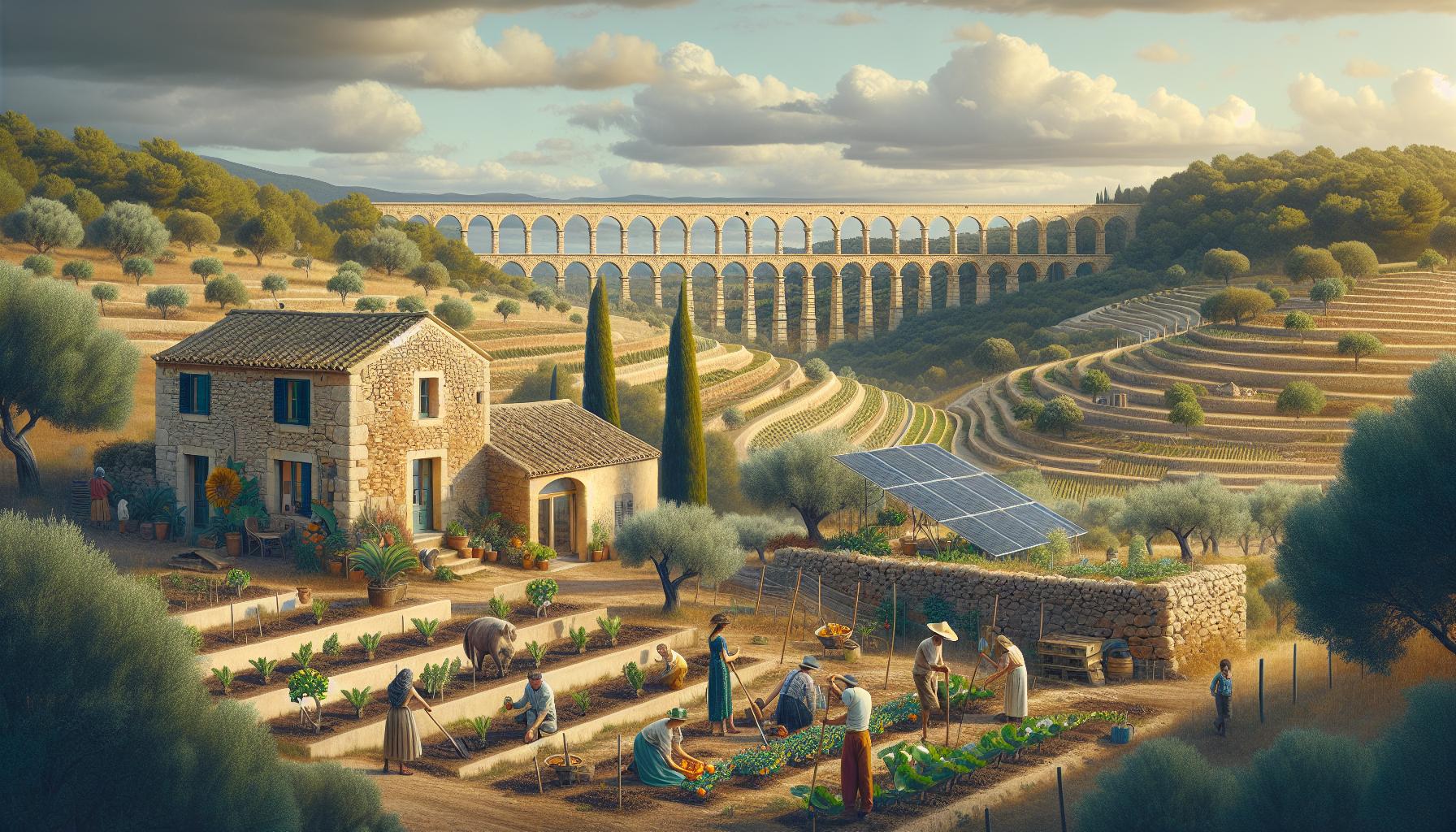 Historia del paisaje mediterráneo y su evolución