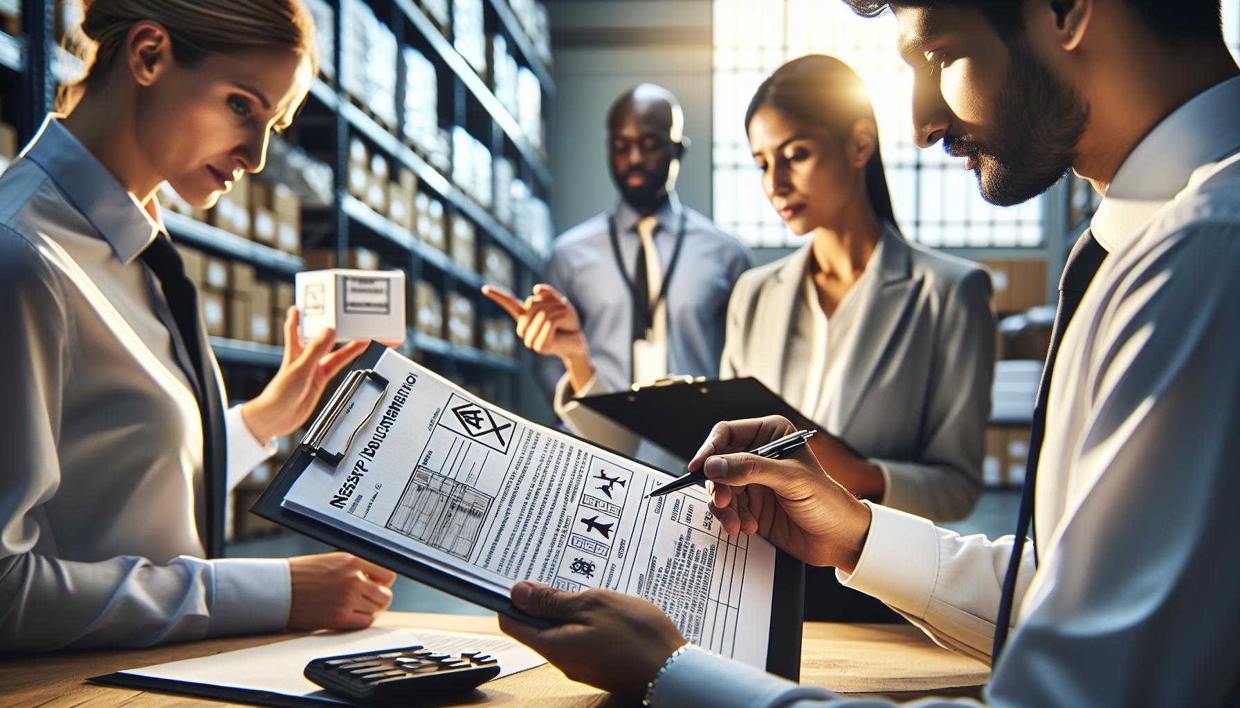 Documentación necesaria para el transporte ADR