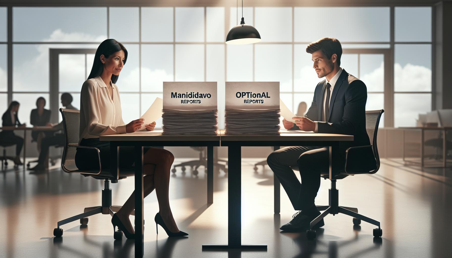 Diferencias fundamentales entre informe preceptivo y facultativo