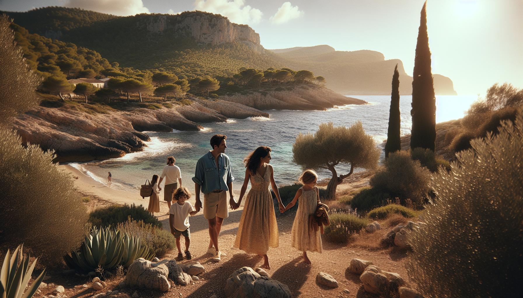 Localización del paisaje mediterráneo: Características principales