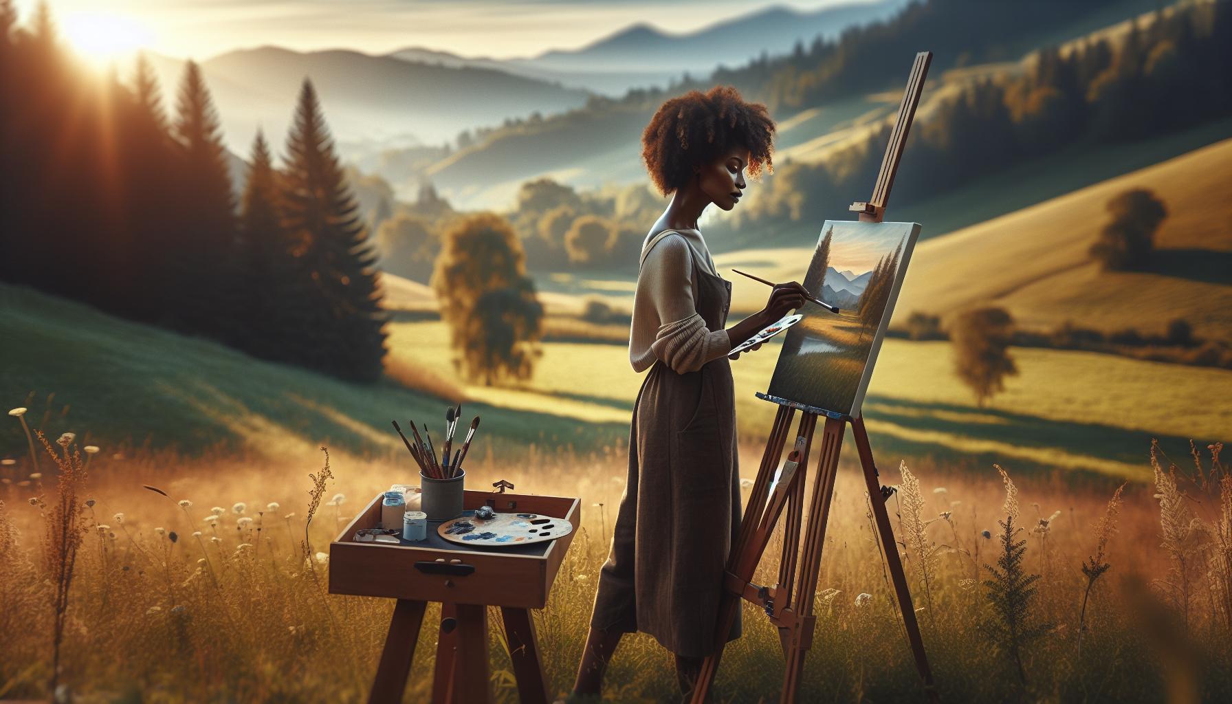 Derechos de Autor en Pinturas de Paisajes