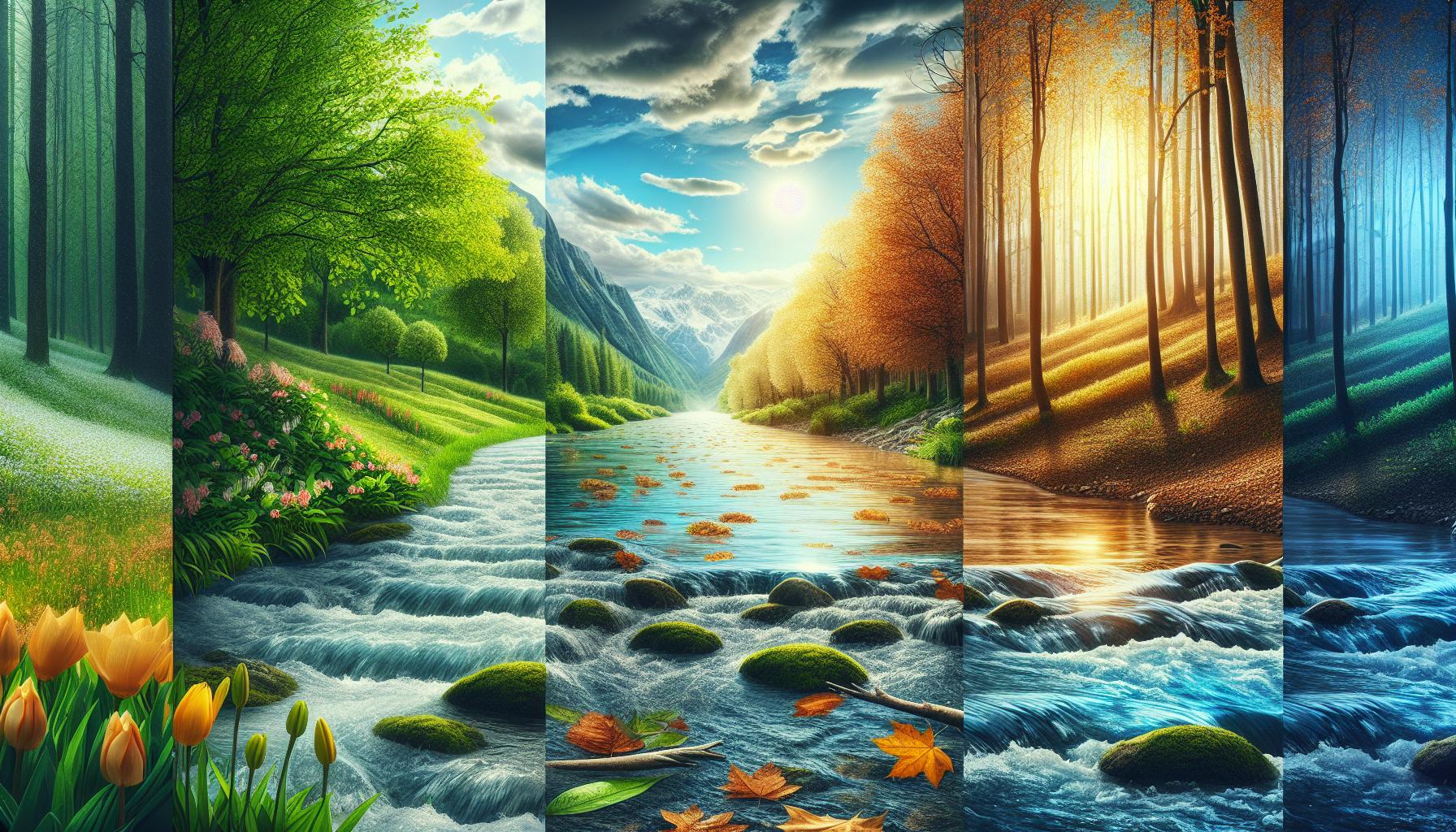 Variabilidad estacional de los caudales fluviales