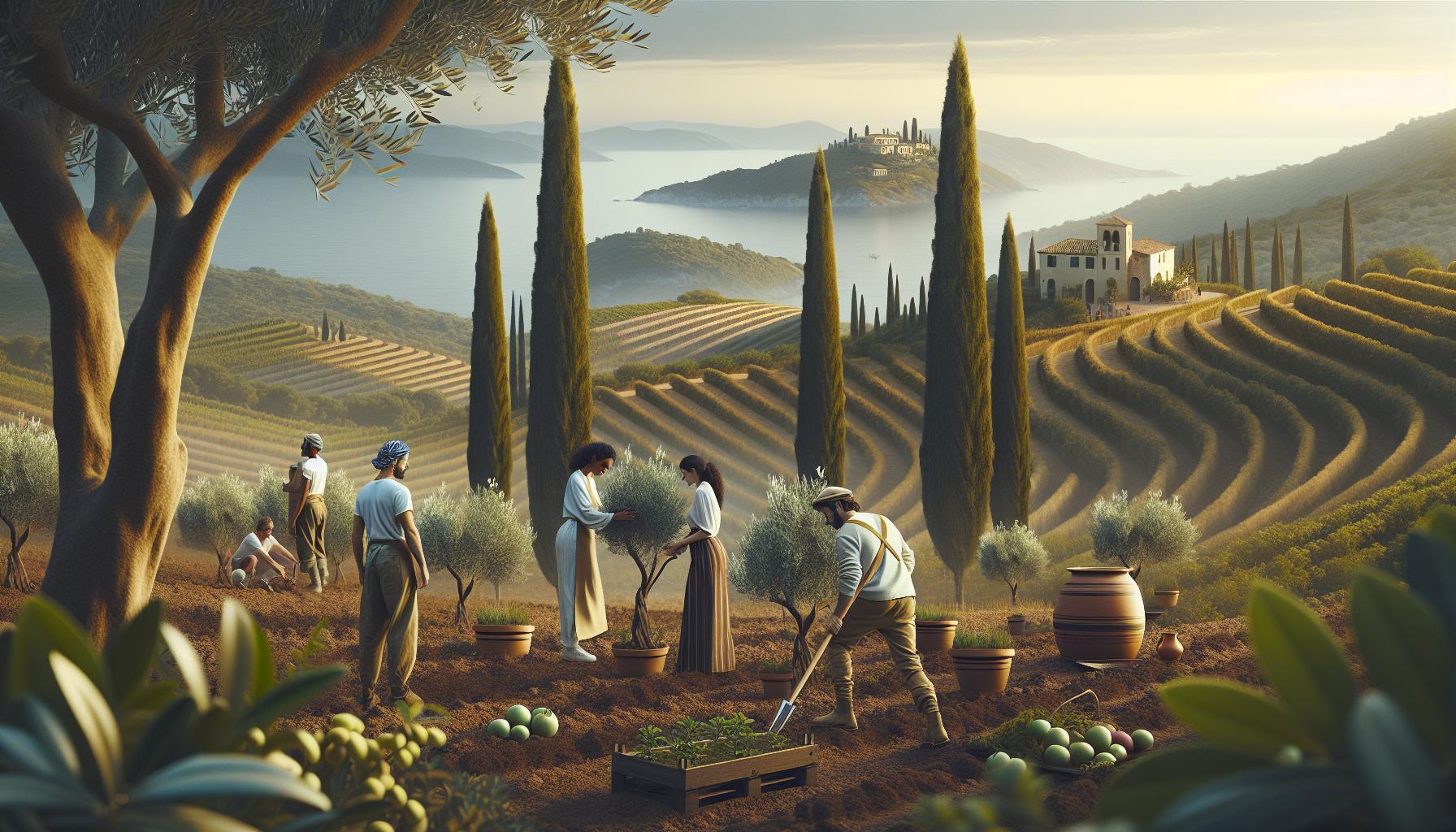 Definición oficial del paisaje mediterráneo