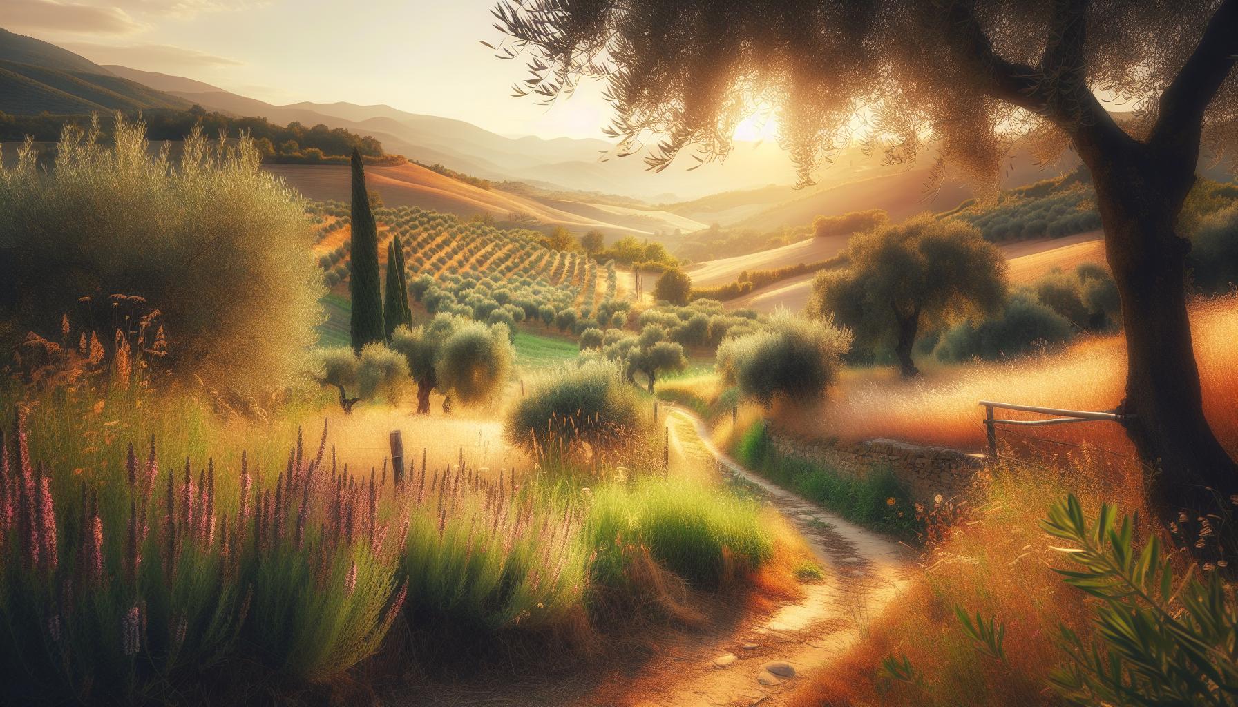 Cómo diferenciar un paisaje mediterráneo de interior﻿