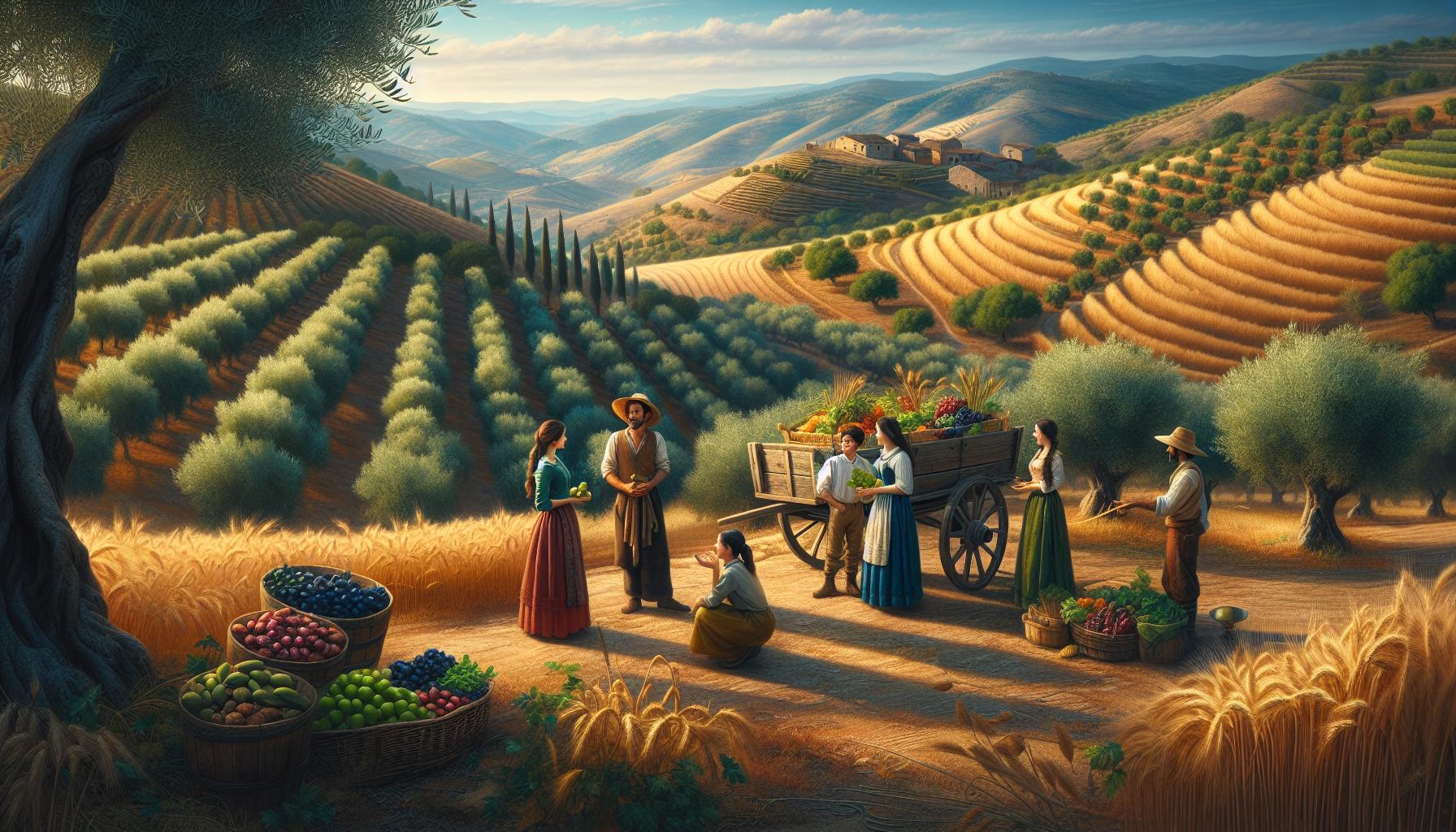 Comentario paisaje agrario mediterráneo: Método Práctico﻿
